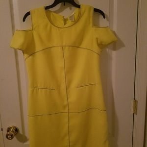 Yellow summer dress